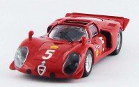 1/43 VOITURE ALFA ROMEO 33.2 Spyder 1er Montlhéry-1969-BEST9585